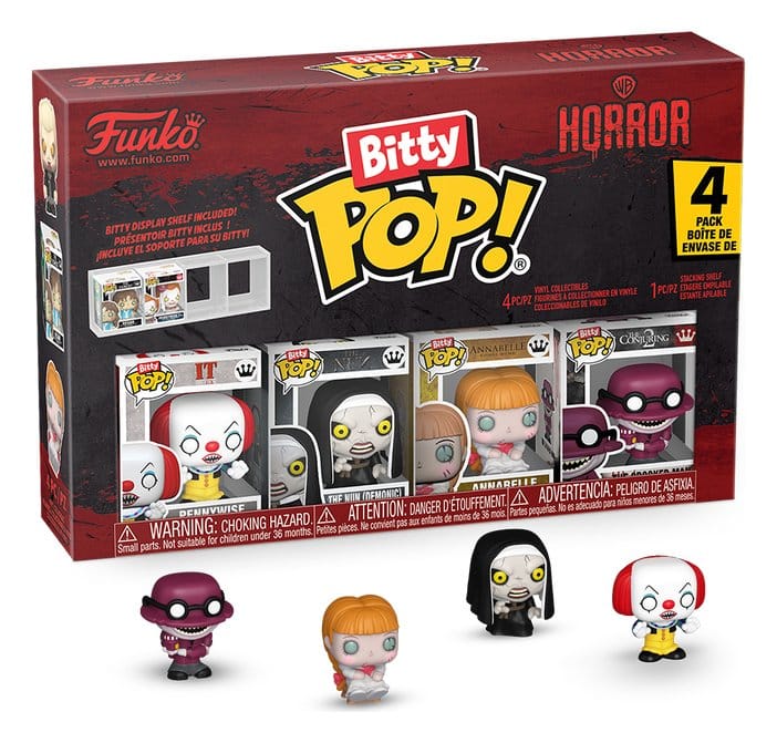 ES Bitty POP! Vinyl Figuren 4er-Pack Pennywise 2,5 cm Image 1