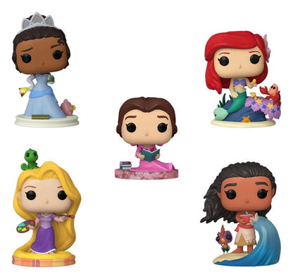 Disney POP! Animation Vinyl Figuren 5er-Pack Black Friday Disney Princess 9 cm Image 1