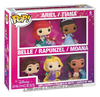 Disney POP! Animation Vinyl Figuren 5er-Pack Black Friday Disney Princess 9 cm Image 2