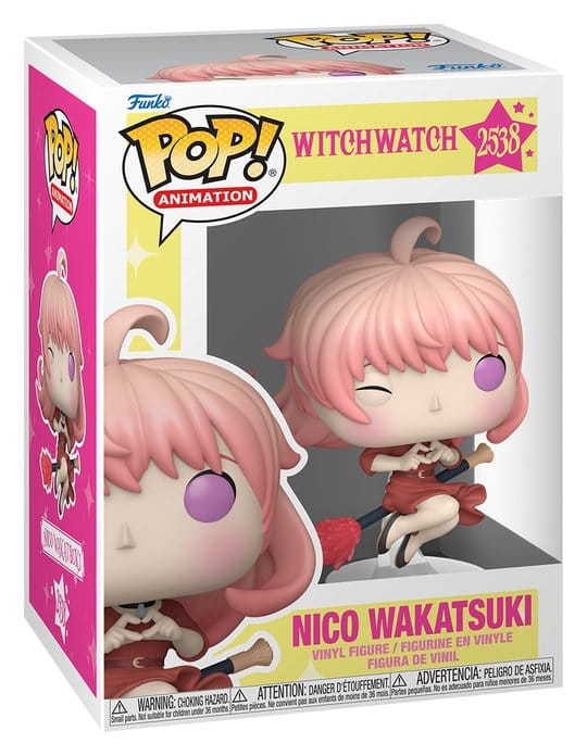 Witch Watch POP! Animatiion Vinyl Figuren Nico w/Chase 9 cm Sortiment (6) Image 3