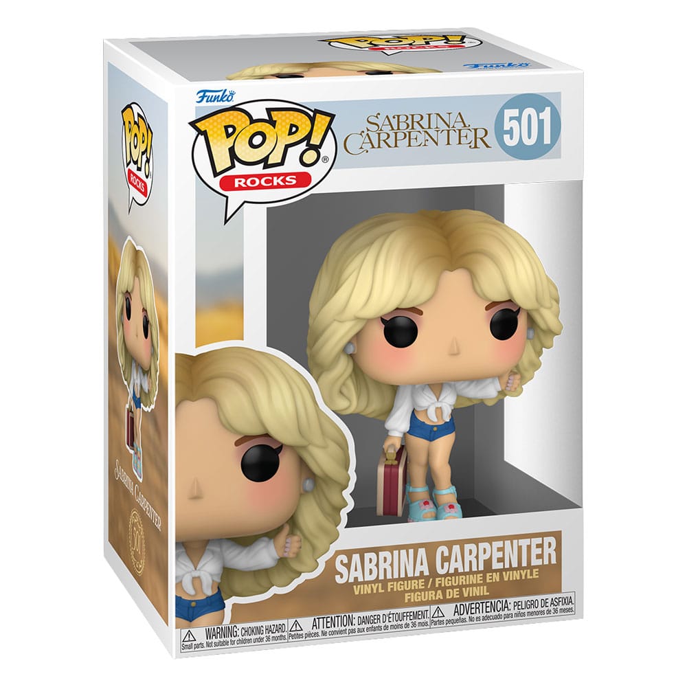 Sabrina Carpenter POP! Rocks Vinyl Figur Manchild 9 cm Image 2
