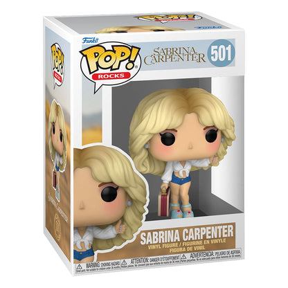 Sabrina Carpenter POP! Rocks Vinyl Figur Manchild 9 cm Image 2