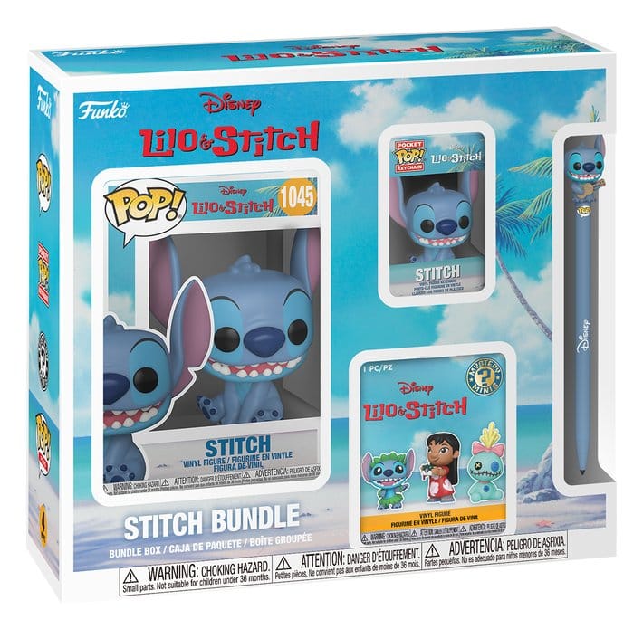 Lilo & Stitch POP! Vinyl Figuren 4er-Pack Stitch Black Friday Bundle 9 cm Image 2