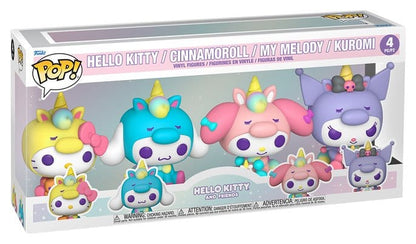 Sanrio POP! Vinyl Figuren 4-Pack Hello Kitty Unicorn Outfit Black Friday Bundle 9 cm Image 2