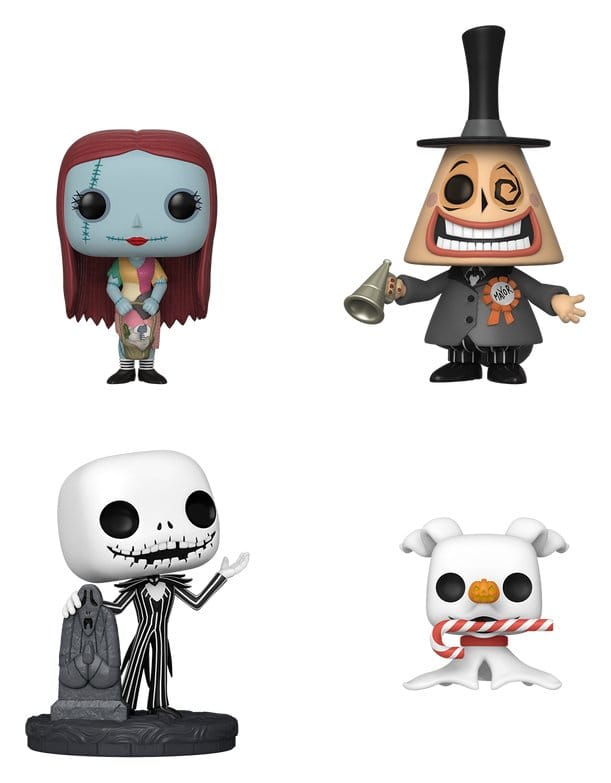 Nightmare Before Christmas POP! Disney Vinyl Figuren 4-Pack Black Friday Bundle 9 cm Image 1