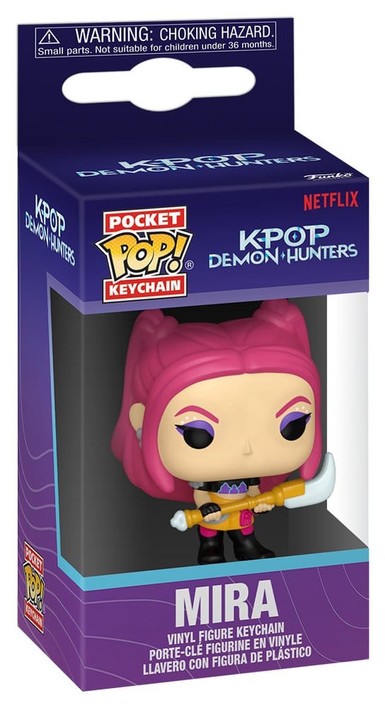 KPop Demon Hunters POP! Vinyl Schlüsselanhänger 4 cm Mira Display (12) Image 2