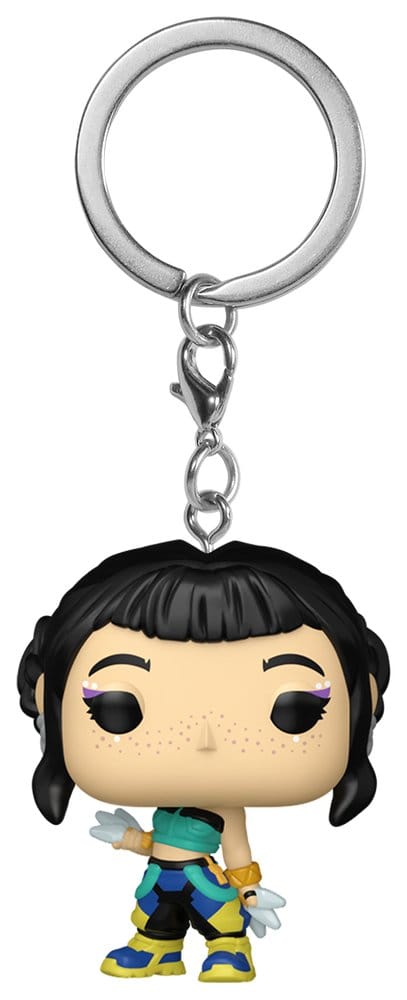 KPop Demon Hunters POP! Vinyl Schlüsselanhänger 4 cm Zoey Display (12) Image 1