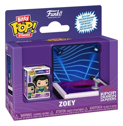 KPop Demon Hunters Bitty POP! Stages Vinyl Figuren Zoey 2,5 cm Image 5