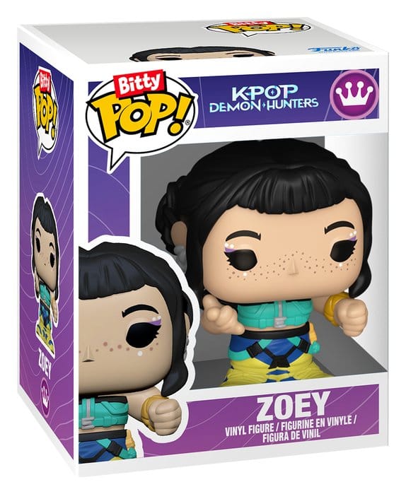 KPop Demon Hunters Bitty POP! Stages Vinyl Figuren Zoey 2,5 cm Image 6