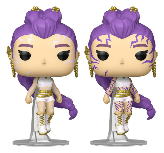 KPop Demon Hunters POP! Animation Vinyl Figuren Rumi with Chase (Glow) 9 cm Sortiment (6) Image 1