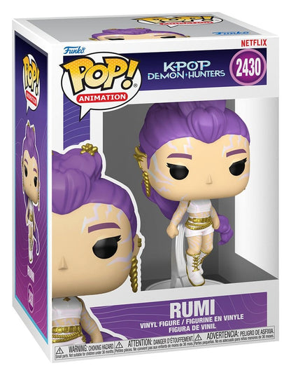 KPop Demon Hunters POP! Animation Vinyl Figuren Rumi with Chase (Glow) 9 cm Sortiment (6) Image 2