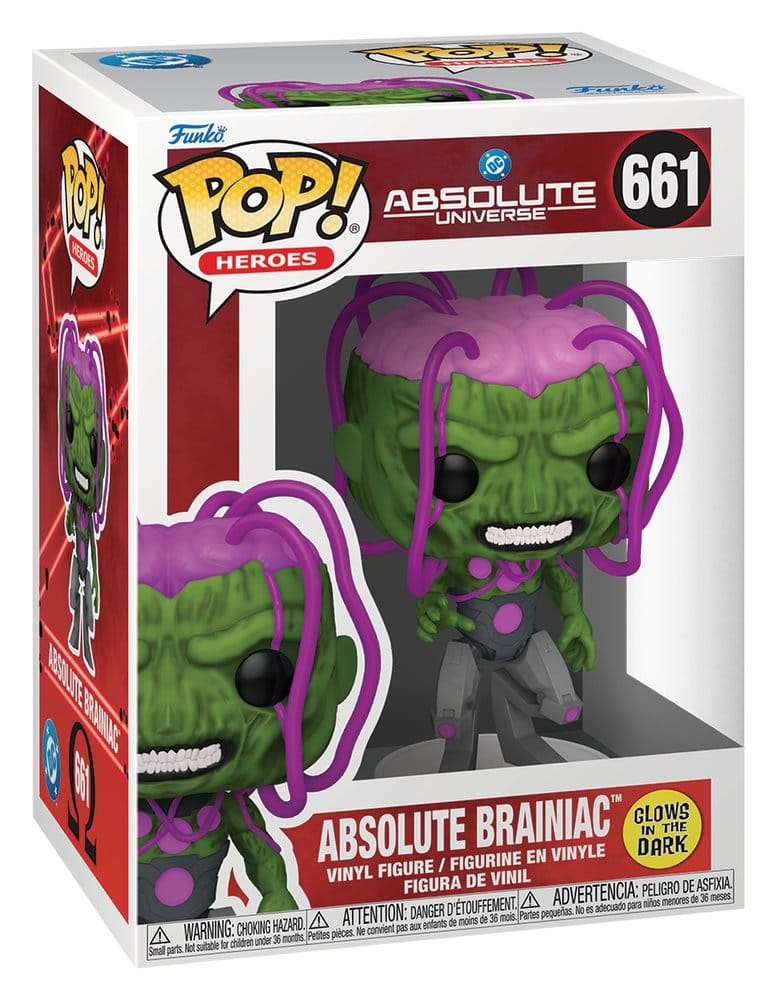 DC Comics POP! Comics Vinyl Figur Brainiac 9 cm Image 2