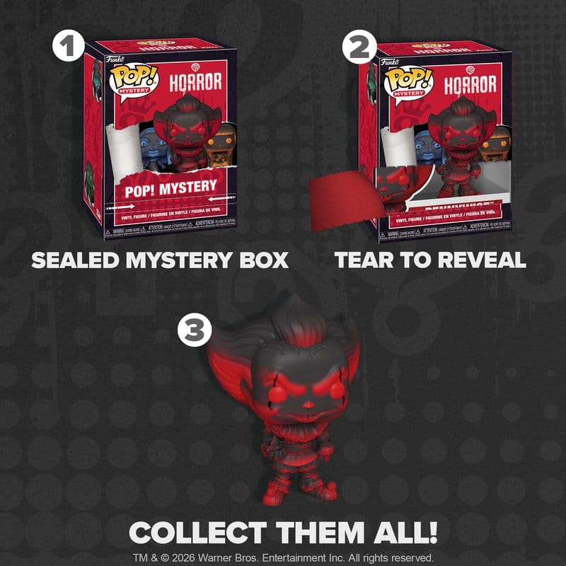 Warner Brothers Horror POP! Animation Vinyl Figuren 9 cm Sortiment (6) Image 5