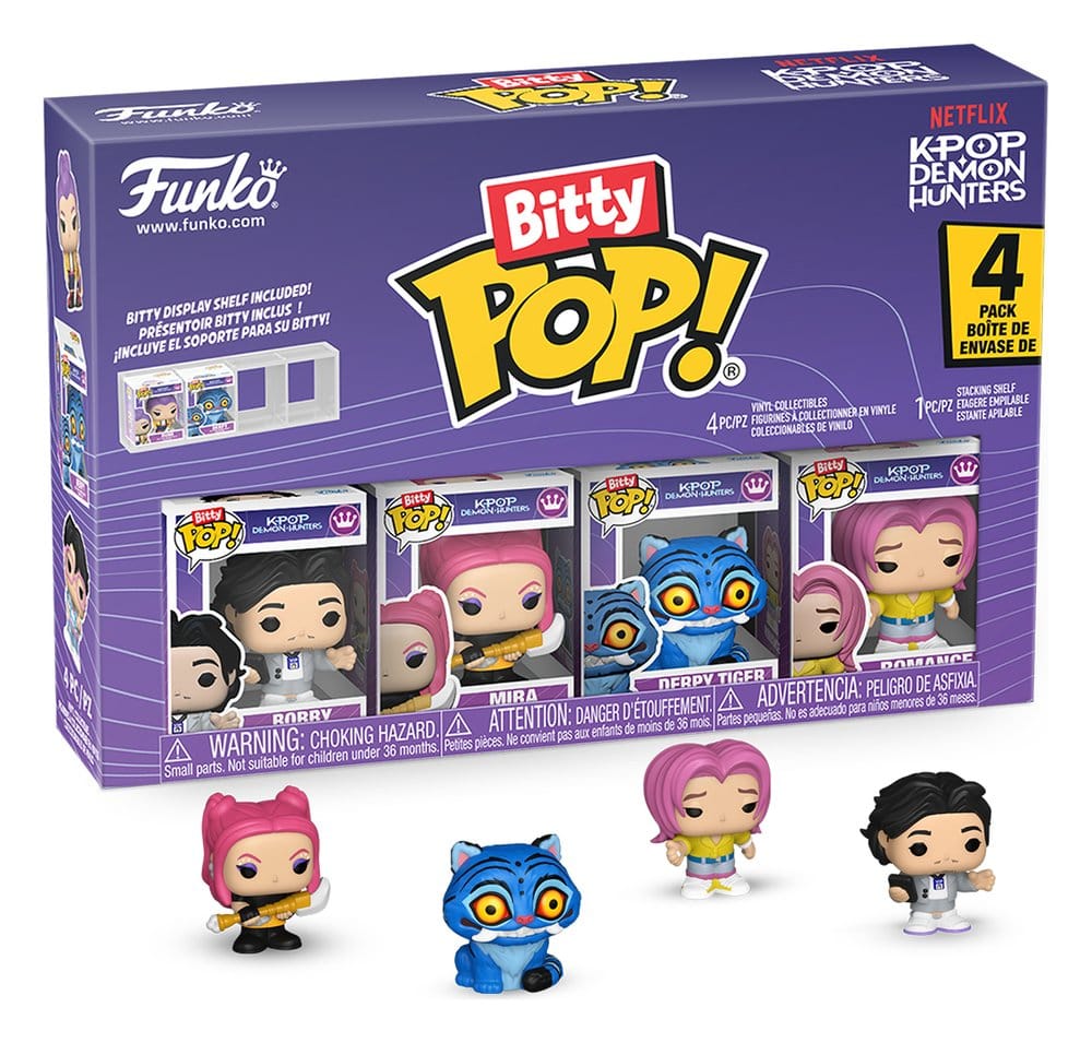 Netflix Bitty POP! Mini Figuren 4er-Pack Mira 2 cm Image 1