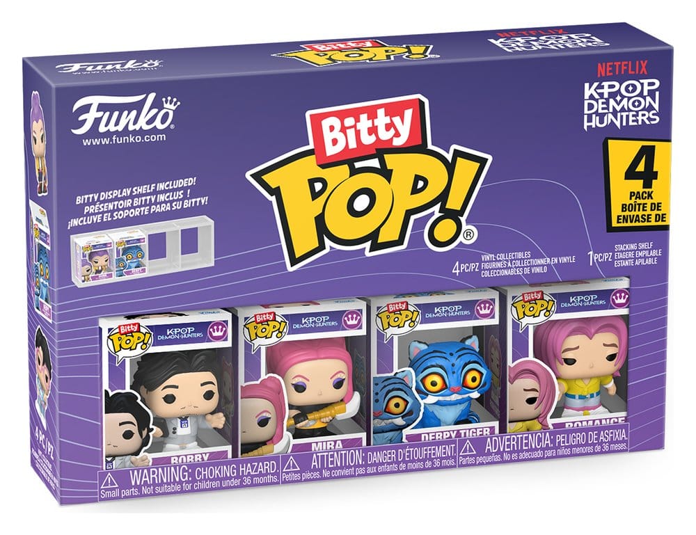 Netflix Bitty POP! Mini Figuren 4er-Pack Mira 2 cm Image 3