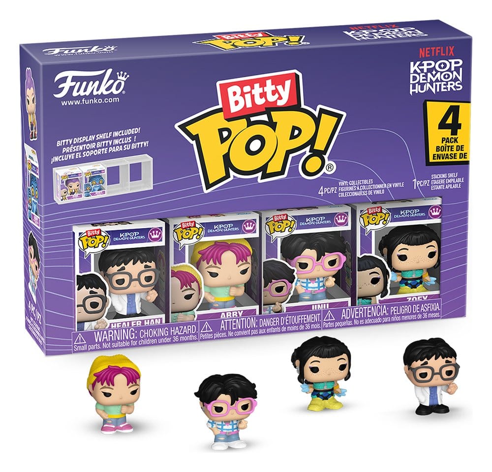 Netflix Bitty POP! Mini Figuren 4er-Pack Zoey 2 cm Image 1