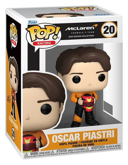 Formular 1 POP! Racing Vinyl Figur McLaren- Oscar Piastri 9 cm Image 2