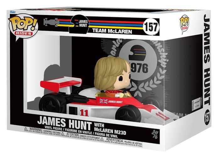 Formel 1 POP! Rides Super Deluxe Vinyl Figur McLaren- Hunt ('76) 15 cm Image 2
