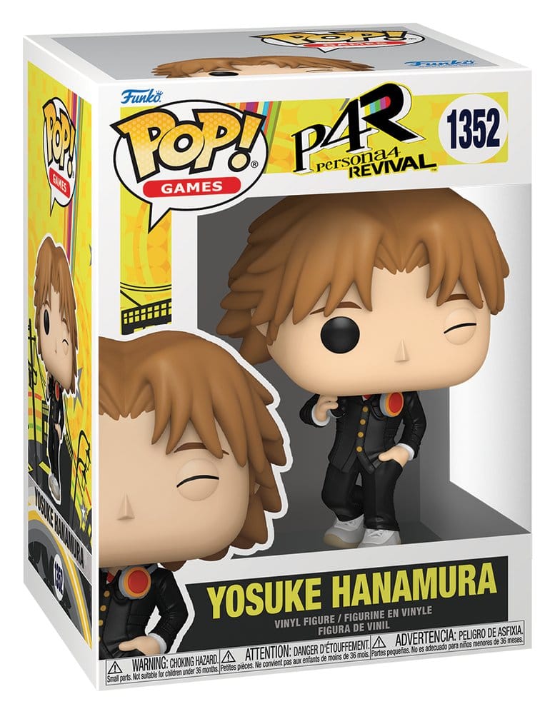 Persona 4 POP! Games Vinyl Figur Yosuke Hanamura 9 cm Image 2