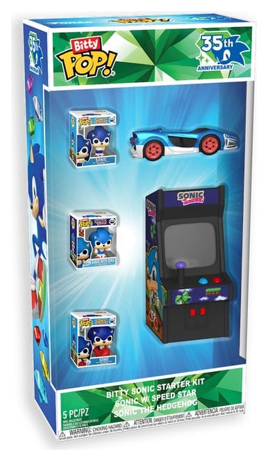 Sonic the Hedgehog Bitty POP! Minifiguren 6er-Pack Starter Pack Image 1