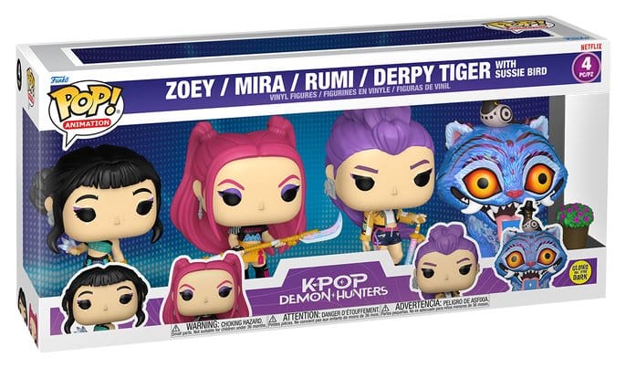 KPop Demon Hunters POP! Vinyl Figuren 4er-Pack KPOP DH Image 2