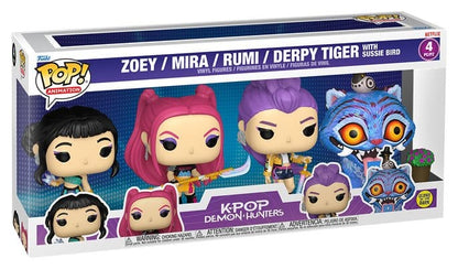 KPop Demon Hunters POP! Vinyl Figuren 4er-Pack KPOP DH Image 2