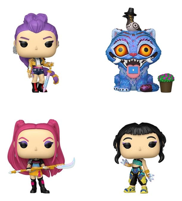 KPop Demon Hunters POP! Vinyl Figuren 4er-Pack KPOP DH Image 1