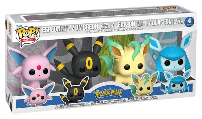 Pokemon POP! Vinyl Figuren 4er-Pack Eeveelutions #2 Black Friday Bundle 9 cm Image 2