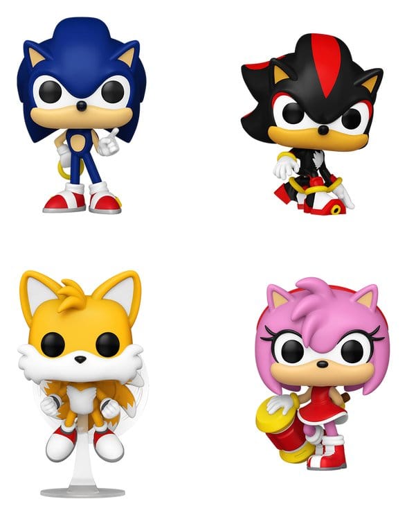 Sonic - The Hedgehog POP! Vinyl Figuren 4er-Pack Sonic Image 1