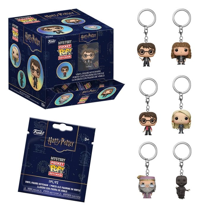 Harry Potter POP! Vinyl Schlüsselanhänger 4 cm Display (12) Image 1