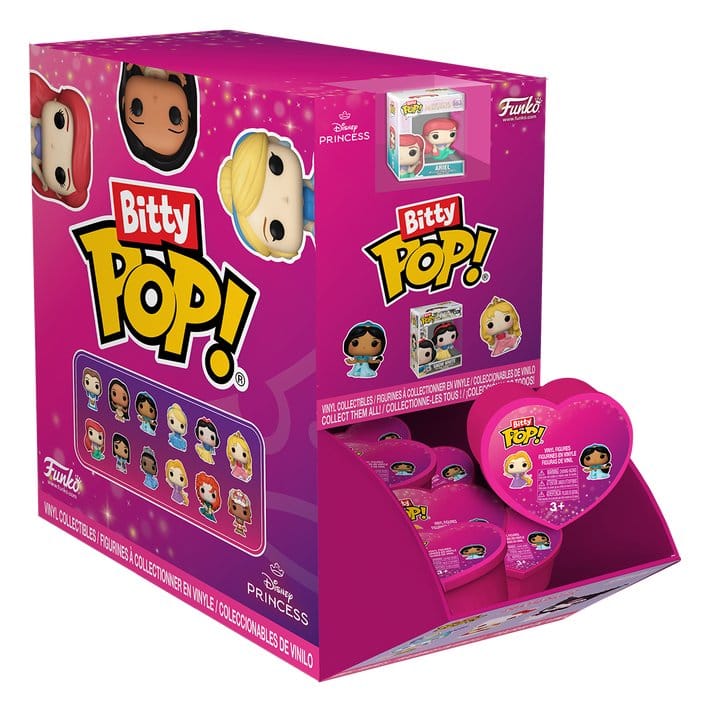 Disney Princess POP! Vinyl Figuren Hearts PDQ Display (24) 2,5 cm Image