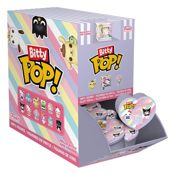 Hello Kitty&Friends POP! Vinyl Figuren Hearts PDQ Display (24) 2,5 cm Image 1