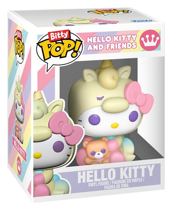 Sanrio Bitty POP! & Accessory Vinyl Figuren 2er-Pack Hello Kitty w/KCHN 2 cm Image 2