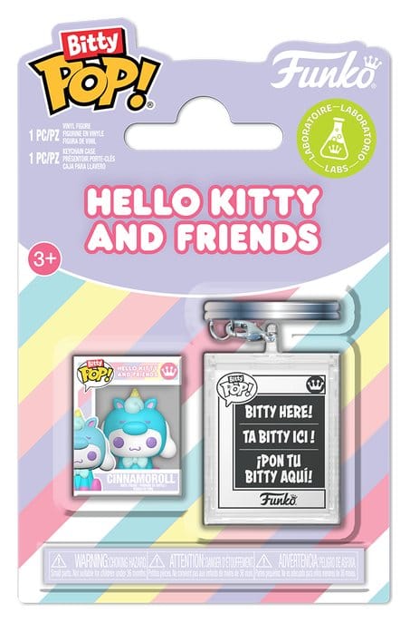Sanrio Bitty POP! & Accessory Vinyl Figuren 2er-Pack Cinnamoroll w/KCHN 2 cm Image 1
