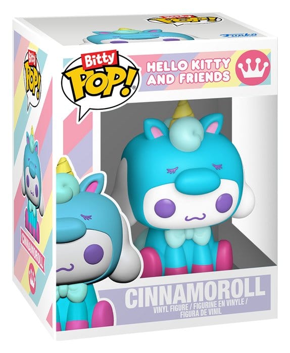 Sanrio Bitty POP! & Accessory Vinyl Figuren 2er-Pack Cinnamoroll w/KCHN 2 cm Image 3