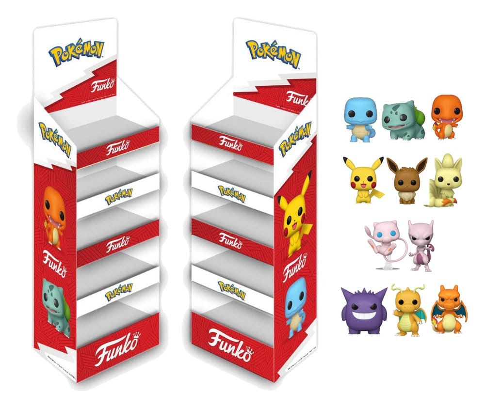 Pokémon POP! Vinyl Figuren FSDU Sortiment (60) Image