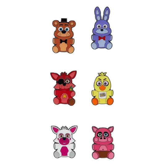 Five Nights at Freddy's Loungefly Ansteck-Pins Blind Character Display (12) Image