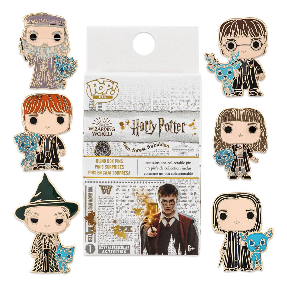 Harry Potter Loungefly POP! Pin Ansteck-Pins Eaches 4 cm Sortiment (12) Image 1