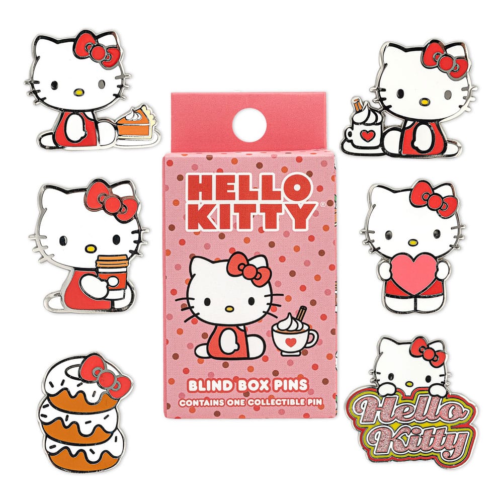 Hello Kitty POP! Pin Ansteck-Pins Characters 3 cm Sortiment (12) Image 1