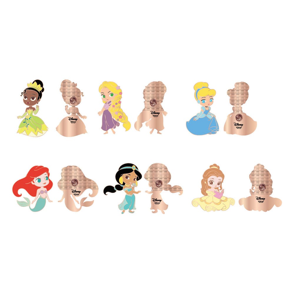 Disney Loungefly POP! Pin Ansteck-Pins Princess Chibi 4 cm Sortiment (12) Image 3