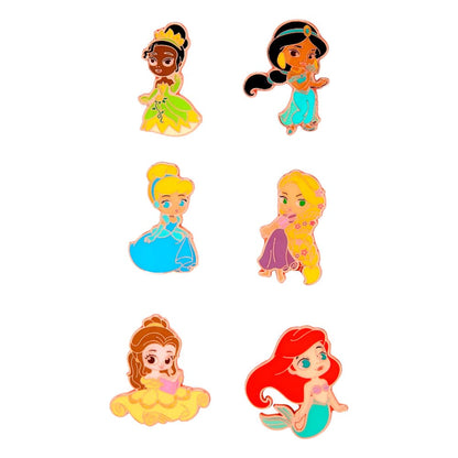 Disney Loungefly POP! Pin Ansteck-Pins Princess Chibi 4 cm Sortiment (12) Image 1