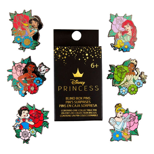 Disney Loungefly POP! Pin Ansteck-Pins Princess Tattoo 3 cm Sortiment (12) Image 1