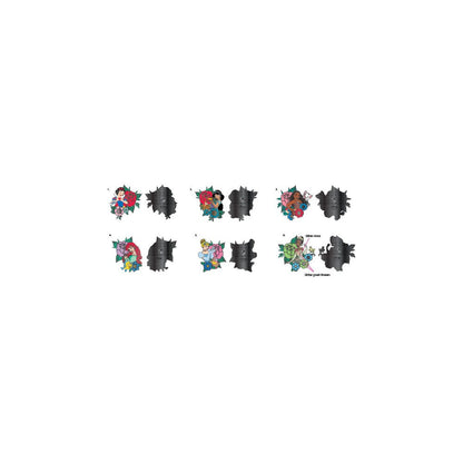 Disney Loungefly POP! Pin Ansteck-Pins Princess Tattoo 3 cm Sortiment (12) Image 2