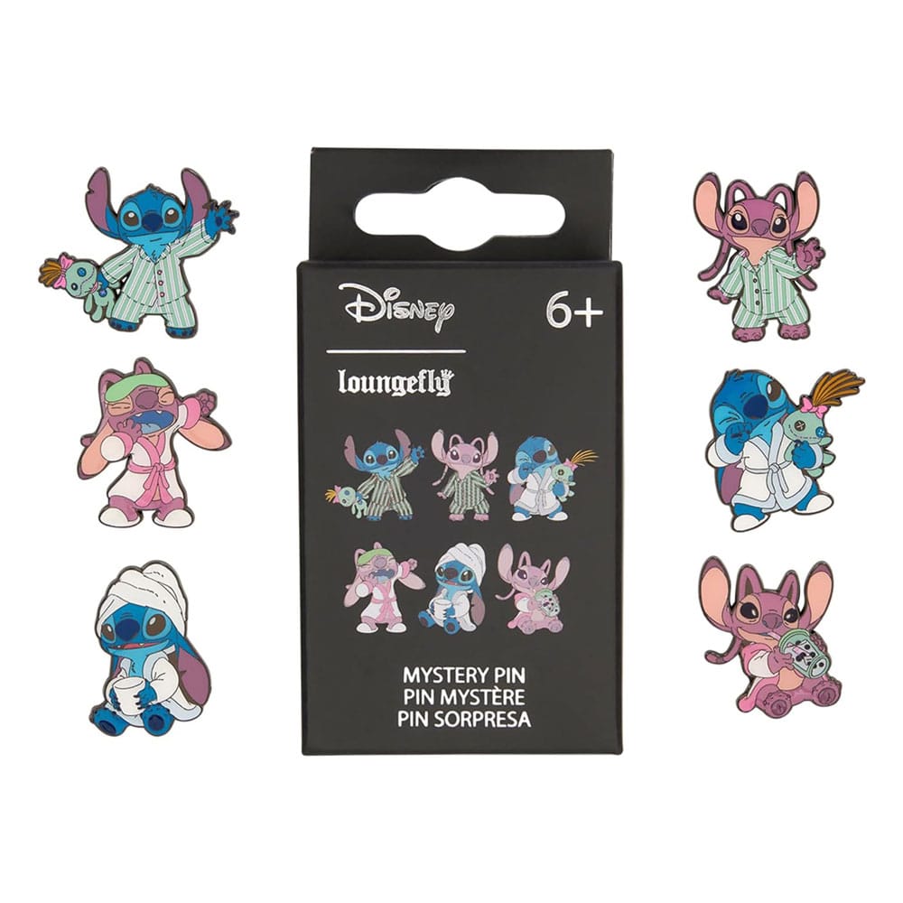 Disney by Loungefly Ansteck-Pins Blind Box Stitch and Angel Display (12) Image