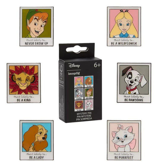 Disney by Loungefly Ansteck-Pins Blind Box Classics Year Book Display (12) Image