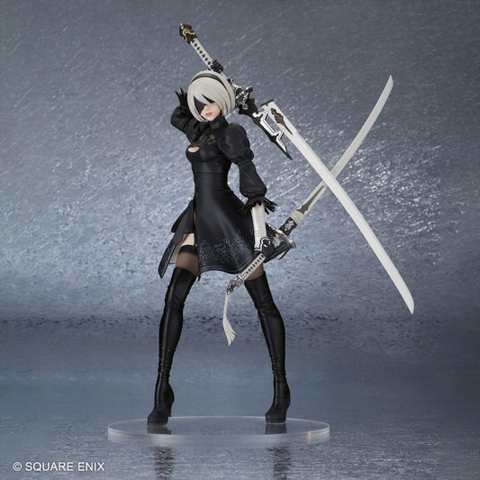NieR:Automata PVC Statue 2B (YoRHa No. 2 Type B) Ver. 2.0 29 cm Image 1