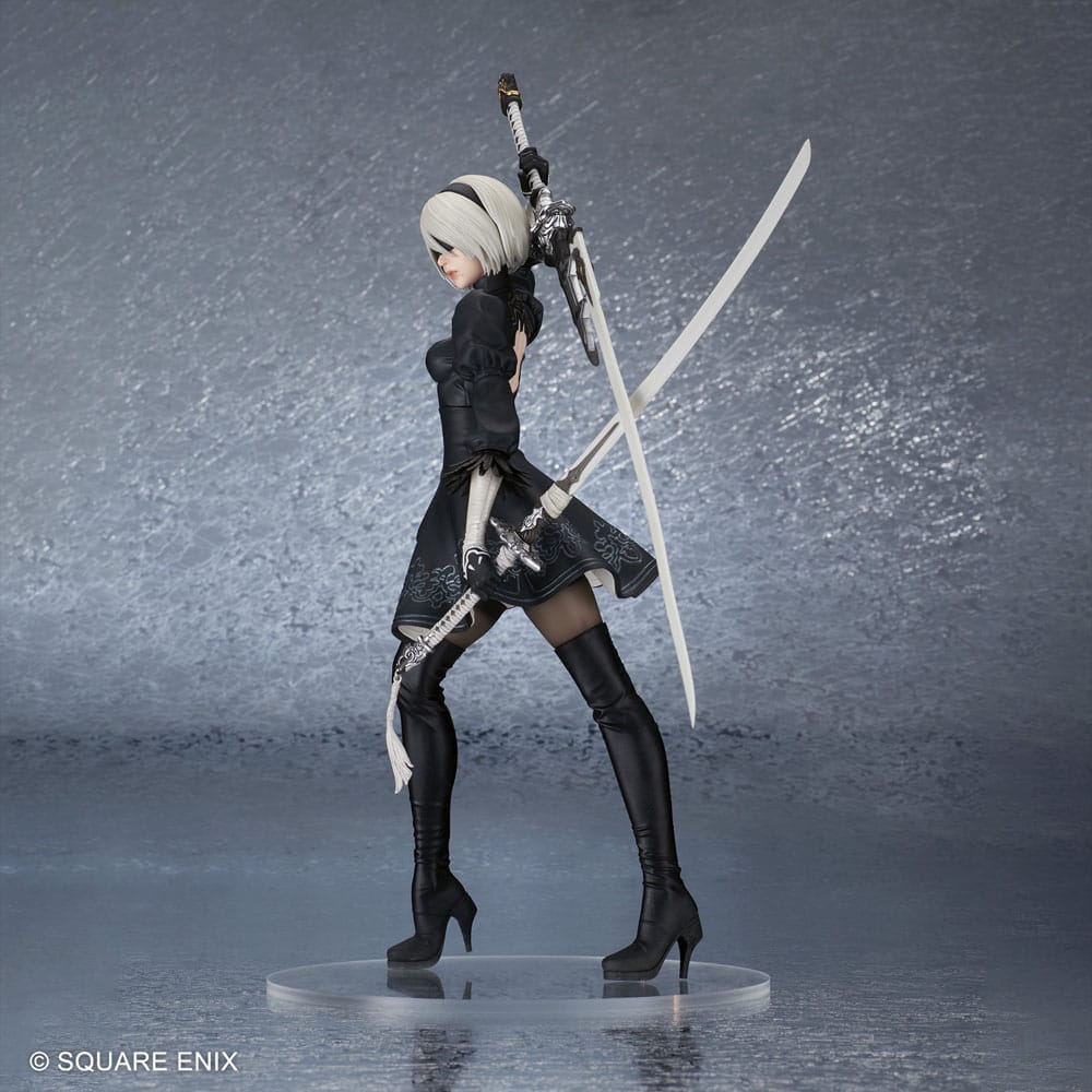 NieR:Automata PVC Statue 2B (YoRHa No. 2 Type B) Ver. 2.0 29 cm Image 3