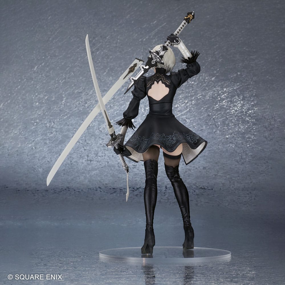 NieR:Automata PVC Statue 2B (YoRHa No. 2 Type B) Ver. 2.0 29 cm Image 4