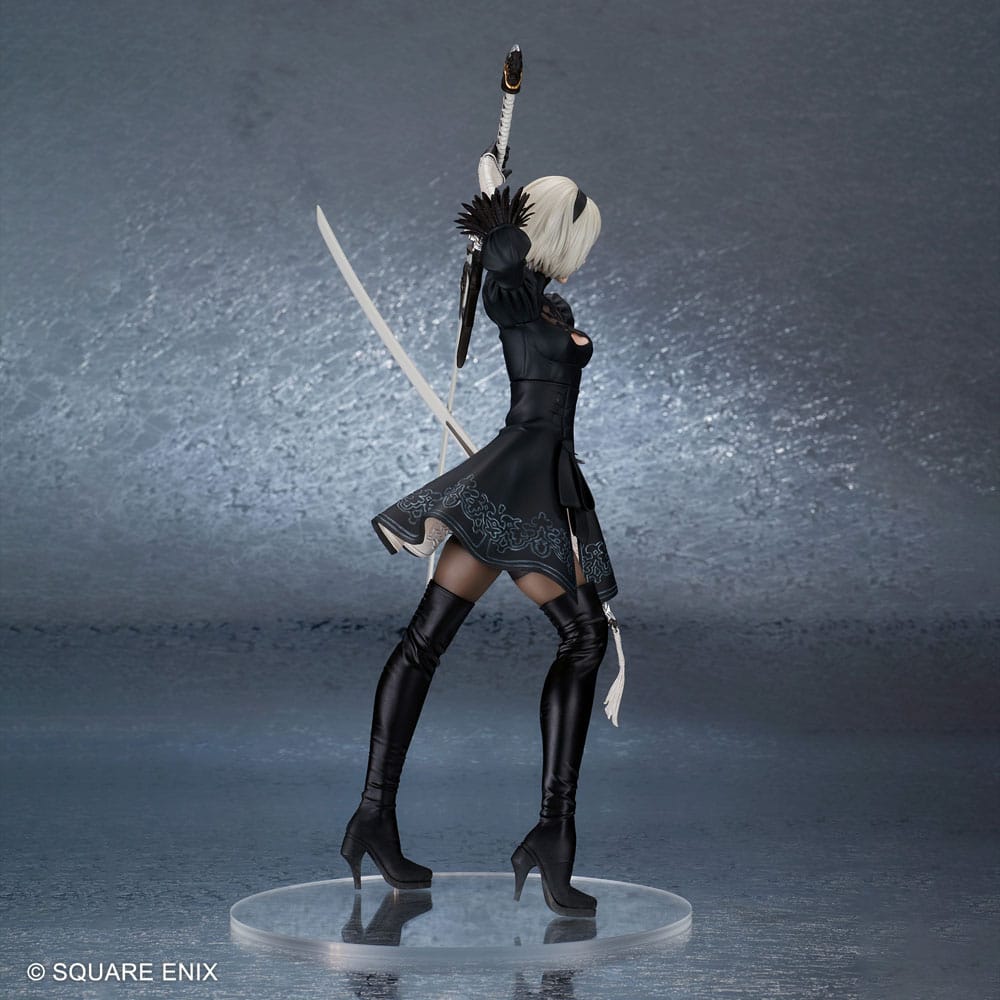 NieR:Automata PVC Statue 2B (YoRHa No. 2 Type B) Ver. 2.0 29 cm Image 9