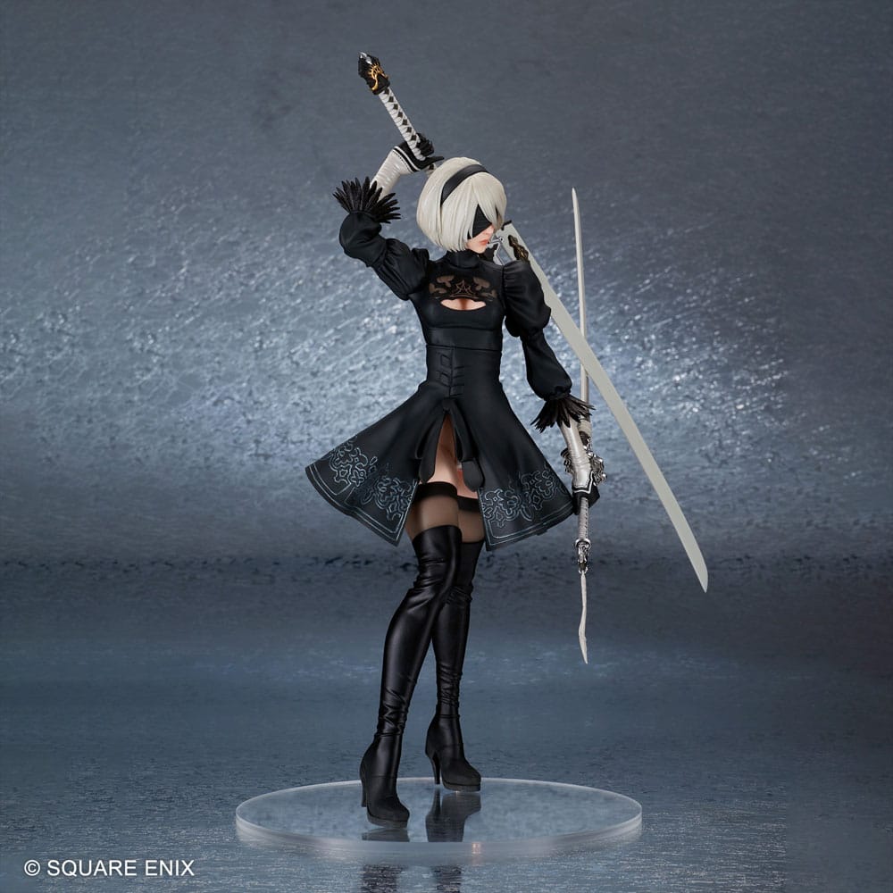 NieR:Automata PVC Statue 2B (YoRHa No. 2 Type B) Ver. 2.0 29 cm Image 10